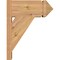 Ekena Millwork Traditional Arts & Crafts Smooth Outlooker, Western Red Cedar, 7 1/2"W x 16"D x 20"H OUT08X16X20TRA03SWR - alternate 4